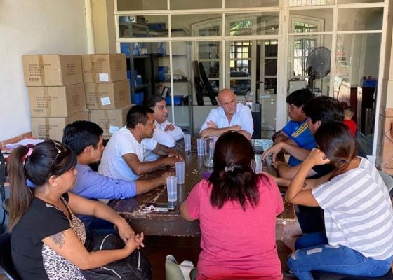 Relaciones con la Comunidad continúa trabajando con el frente de cooperativas salteñas