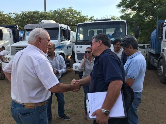 Está en marcha el plan de contingencia en las zonas sin agua del departamento San Martín