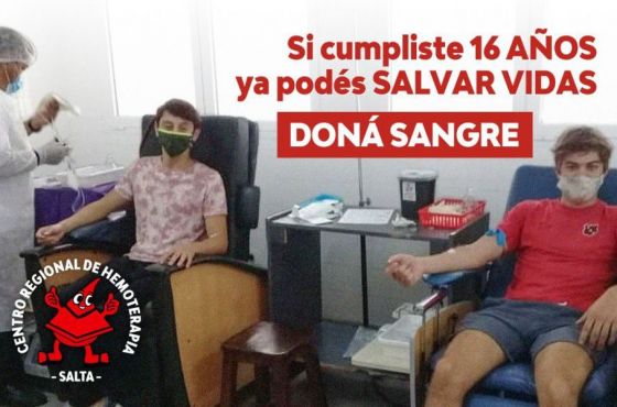 Hoy se hará una colecta de sangre en San Antonio de los Cobres