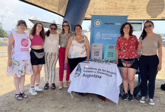 En el Parque del Bicentenario, mujeres y diversidades accedieron a los distintos servicios del Gobierno Provincial