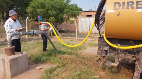 Más de 1 millón de litros de agua por jornada se distribuye en el norte provincial