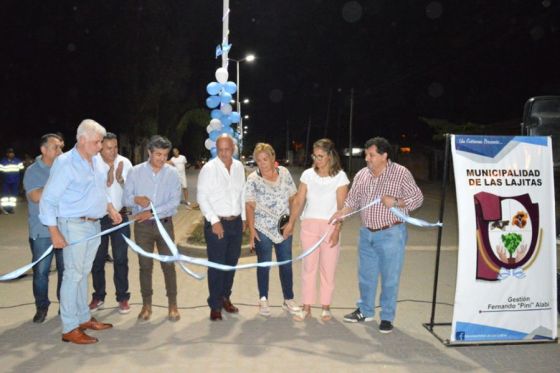 El Gobierno inauguró obras de infraestructura pública en Las Lajitas