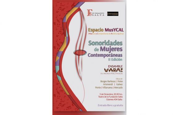 El Ensamble Warmi presenta la segunda edición de Sonoridades de Mujeres Contemporáneas