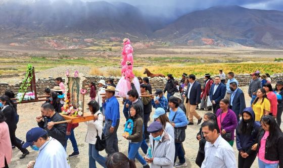 La Poma: se realizaron las Fiestas Patronales en honor a Santa Bárbara