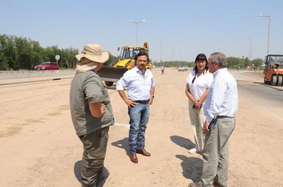 Sáenz supervisó los trabajos de reconstrucción de la autopista Pichanal-Orán