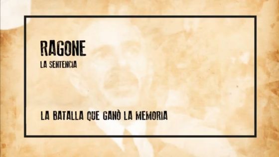 El documental “Ragone: La sentencia que ganó la memoria” se encuentra disponible en las plataformas de Gobierno