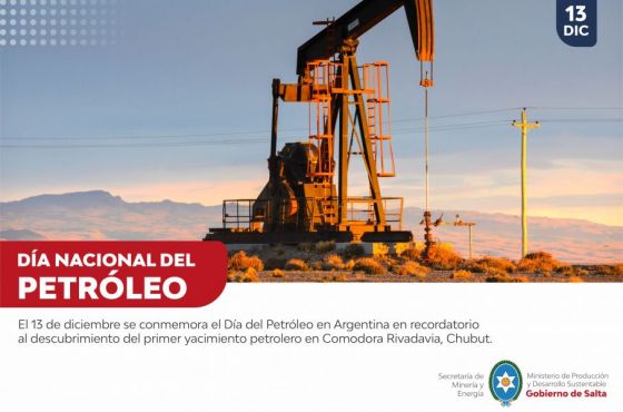 Día Nacional del Petróleo: el sector petrolero incrementó un 11% su producción en 2022