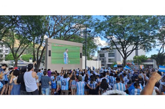 Demorados por delitos contra la propiedad en los festejos por el triunfo de la Selección Argentina