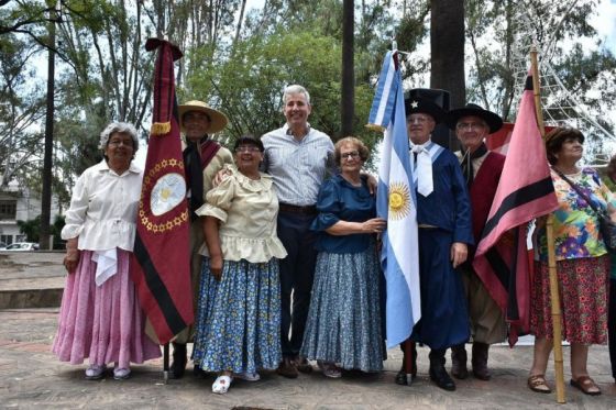 El parque San Martín se vistió de fiesta con las producciones de las organizaciones de personas mayores