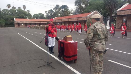 Tomó posesión de su cargo el nuevo jefe del Regimiento de Caballería N°5