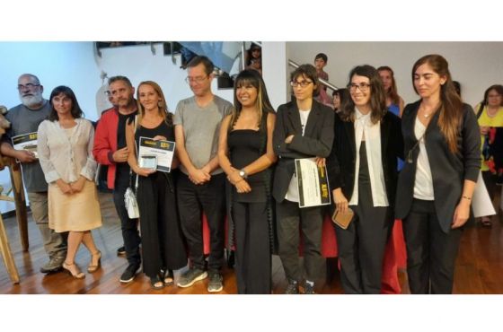 Premiaron a los artistas ganadores del XLII Salón Provincial de Artes Visuales