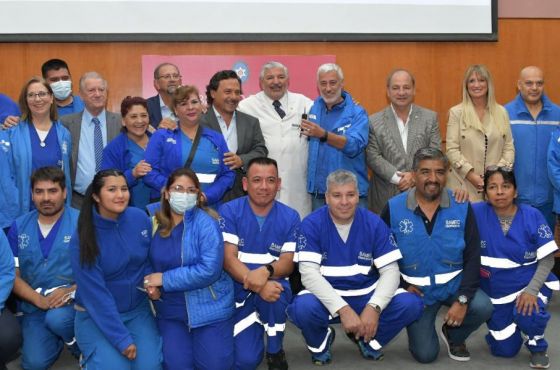 Inversión histórica en Salud: Sáenz presentó el nuevo Hospital de Emergencias y entregó ambulancias