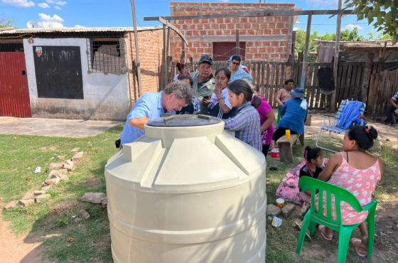 Asuntos Indígenas refuerza la entrega de reservorios de agua