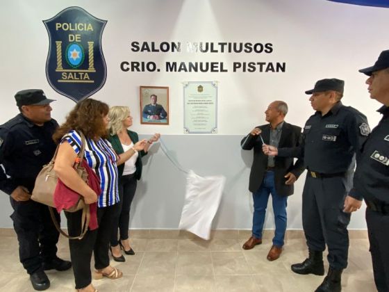 Inauguraron un salón de usos múltiples en la Base Operativa de barrio Democracia