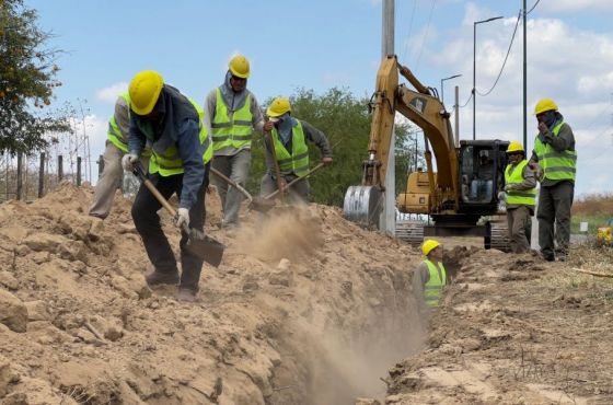 Avanza en un 81 por ciento el nuevo acueducto Tartagal - General Mosconi