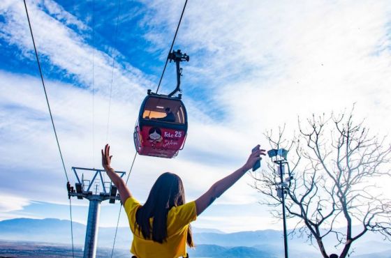 Teleférico San Bernardo rompió un récord de visitantes en el 2022