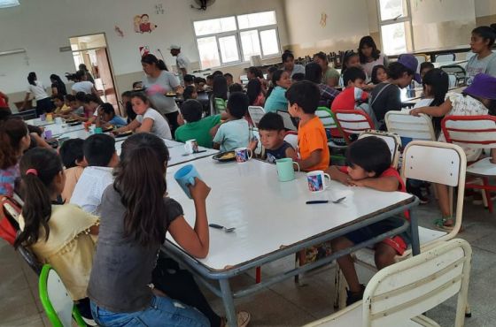 Más de 15 mil niños de Rivadavia,  Orán y San Martín son asistidos nutricionalmente en comedores escolares