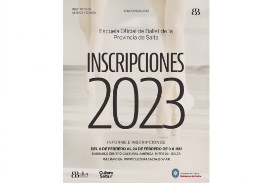 La Escuela Oficial de Ballet se prepara para las inscripciones en Febrero 2023