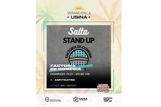 Llega a la Usina Cultural “Factoría de Comedia”