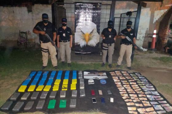 Desbarataron a una banda de narcotraficantes que operaba en el norte provincial