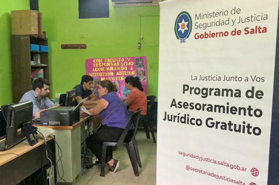 En Salvador Mazza, más de 40 vecinos accedieron al Programa de Asesoramiento Jurídico Gratuito