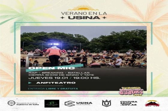 Actividades de verano propuestas por la Usina Cultural