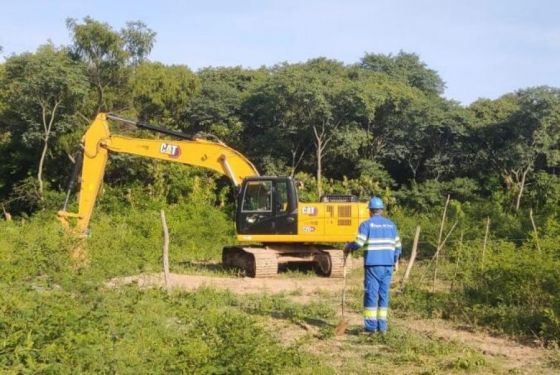 Aguas del Norte trabaja en la reparación del Acueducto Norte