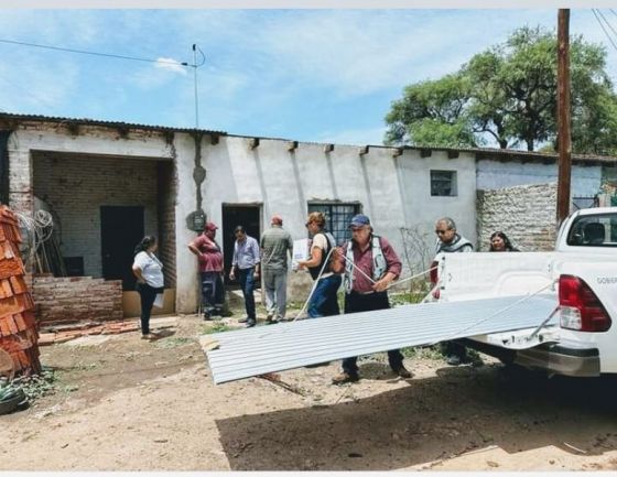 El Gobierno provincial acompaña y asiste a familias de La Merced, El Bordo, Orán, General Mosconi, Capital y Salvador Mazza