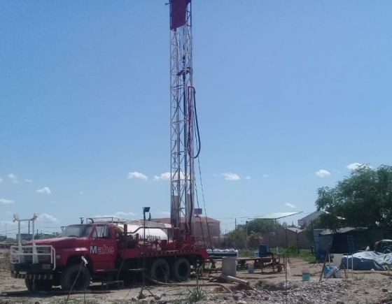 Un pozo exploratorio en Coronel Cornejo encontró agua que no es apta para consumo humano