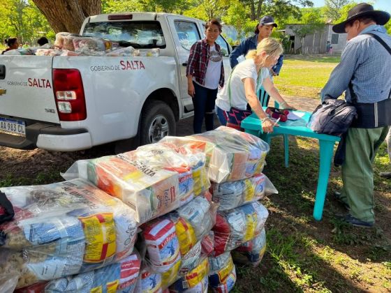 Comunidades de Tartagal y Molinos reciben módulos focalizados