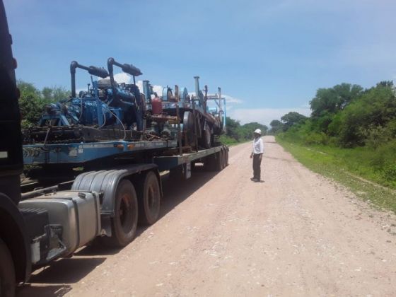 Se pone en marcha la construcción de un nuevo pozo de agua en Tartagal