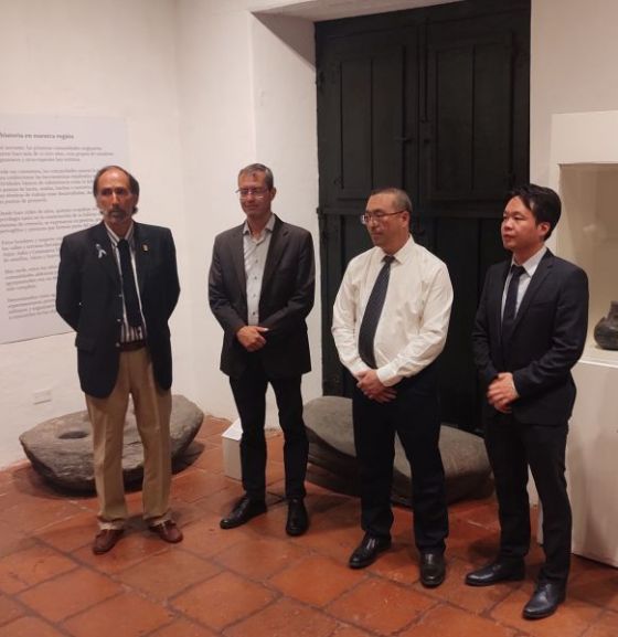 La delegación de la Embajada de China en Argentina visitó la Casa de la Cultura