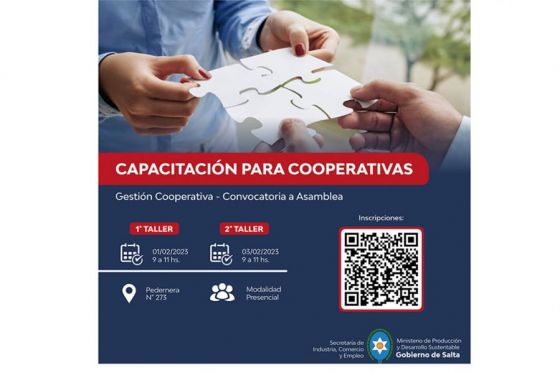 Cooperativas: abrió la inscripción para talleres de capacitación en cuestiones administrativas