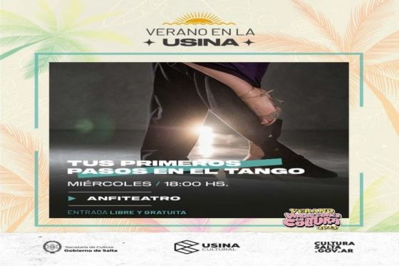 En la Usina Cultural se dictarán clases de Tango