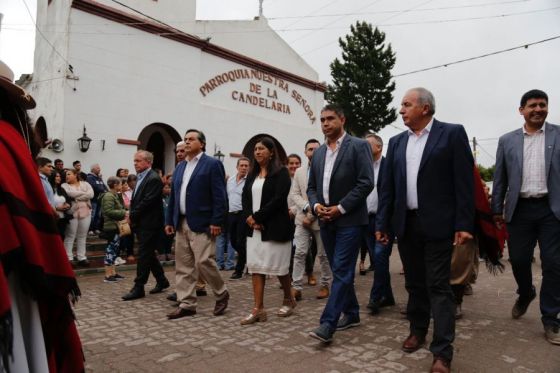 La Ministra Vargas participó de la Fiesta Patronal en honor a Nuestra Señora de La Candelaria