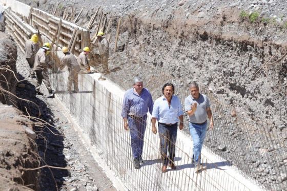 Sáenz supervisó en Rosario de Lerma la ejecución de 119 viviendas y obras urbanas para más de 1600 familias