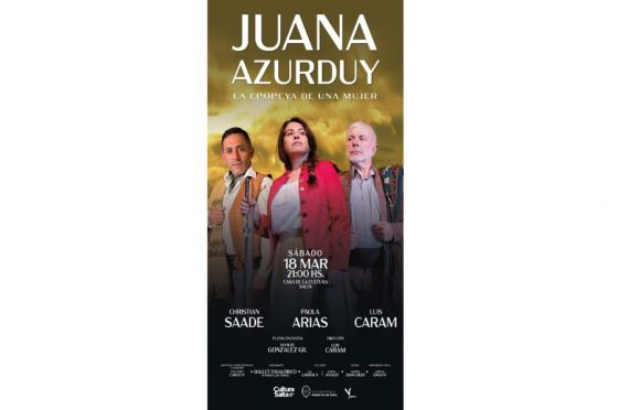 Próximamente se presentará Juana Azurduy en la Casa de la Cultura