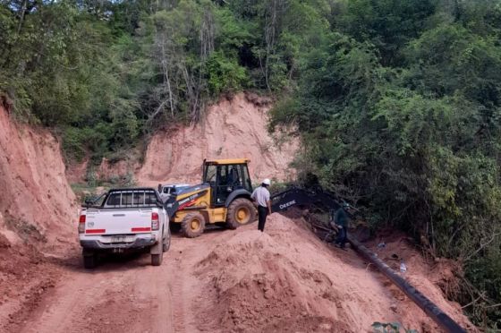 Continuarán hoy los trabajos de renovación del acueducto El Aguay