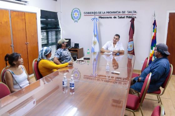 Salud Pública recibió a referentes de comunidades originarias de Embarcación