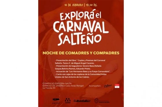 Carnaval 2023: Noche de Comadres y Compadres en Explora Salta