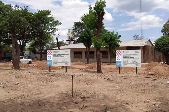 Inició la obra de ampliación de la escuela Gobelli de Embarcación