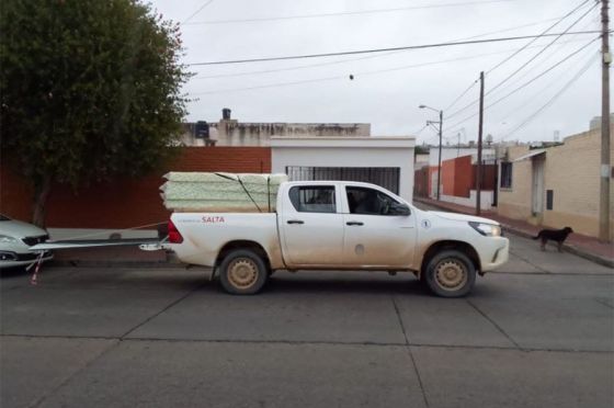 Desarrollo Social refuerza la asistencia para familias afectadas por las intensas lluvias en Embarcación