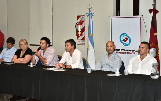 Se informó al Consejo Económico Social de Salta sobre el estado del servicio de agua potable provincial