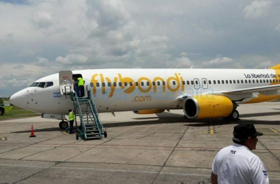 Hoy Flybondi retoma el vuelo entre Córdoba y Salta