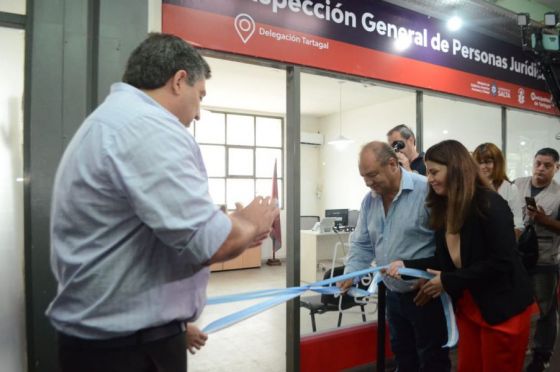 Se inauguró en Tartagal una dependencia de Personas Jurídicas