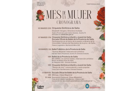 El Instituto de Música y Danza celebra hoy a las Mujeres en su Mes