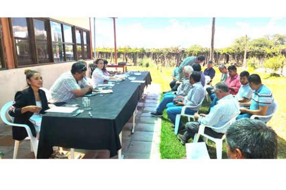 En Animaná se realizó la primera reunión del año de la Mesa de Pimiento para Pimentón del Valle Calchaquí