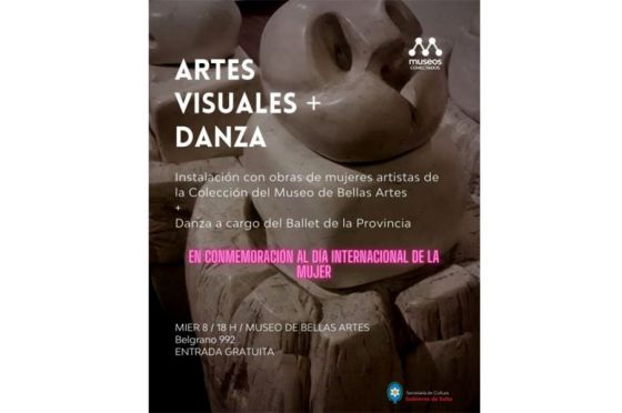 Artes Visuales y danza para conmemorar el Día Internacional de la Mujer en el Museo de Bellas Artes