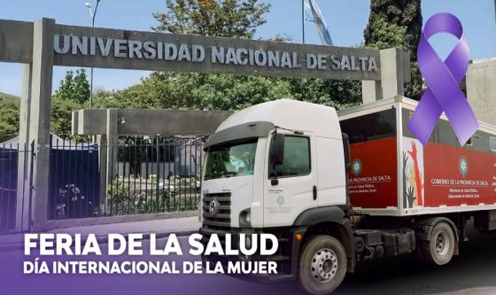 Se realizará hoy una feria de la salud por el Día Internacional de la Mujer en la UNSa