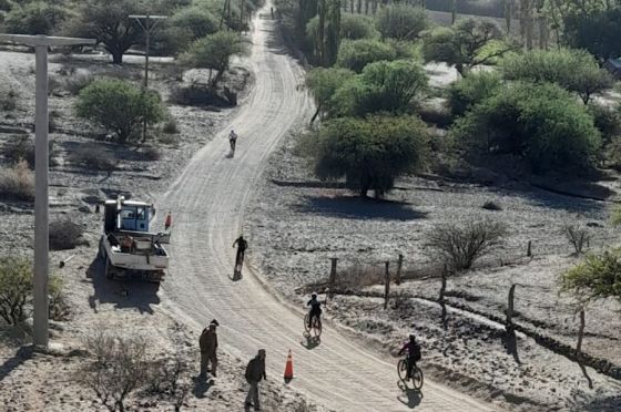 Obra en El Churcal para que el paraje tenga energía eléctrica